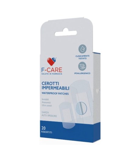 F CARE CEROTTI ACQUA ASSORT20P