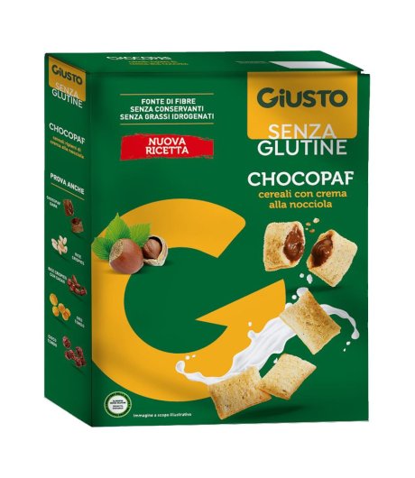 GIUSTO S/G CHOCOPAF 250g