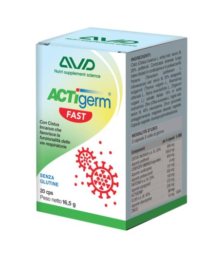 ACTIGERM FAST 20CPS