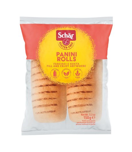 SCHAR PANINI ROLLS 2X75G