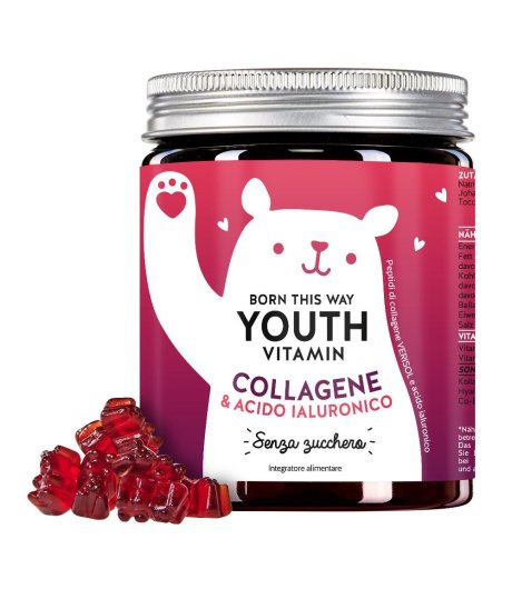Born This Way Youth Vitamin 45 caramelle Collagene & Acido Ialuronico