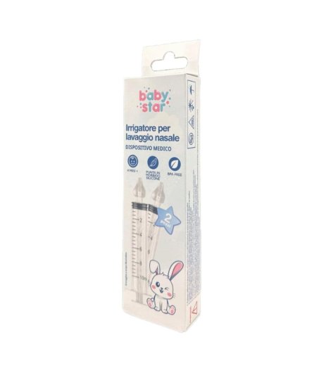 BABY STAR IRRIGATORE NASALE 2P