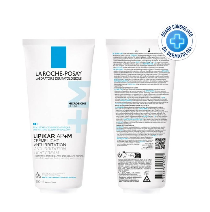 La Roche-Posay Lipikar Ap+M Balsamo Leggero Anti-Irritazioni 200Ml-image