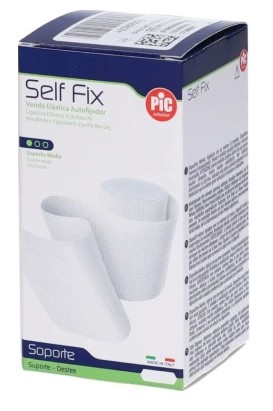Benda Elastica Autofissante Pic Self Fix Latex Free Supporto Medio 12X4Cm-image