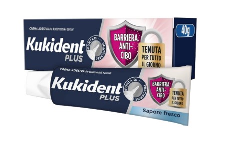 Kukident Plus - Barriera Anti-Cibo Sapore Fresco-image