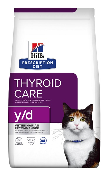 Hill's Prescription Diet y/d Thyroid Care per Gatti - 1.5kg