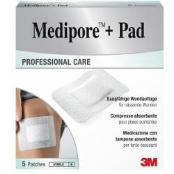 Medipore+Pad Med.10X20Cm 5Pezzi-image