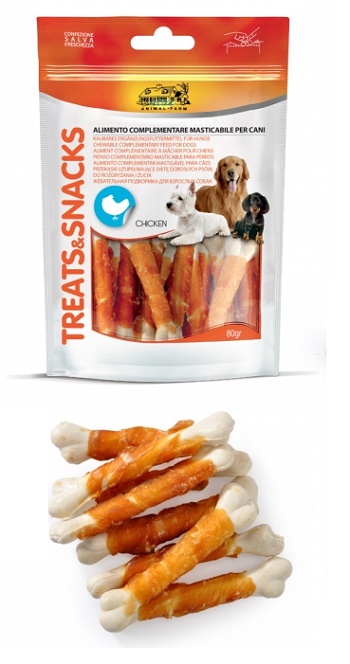 Camon Cane Snack Treats Involtini Pollo 80GR
