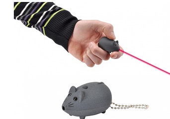 Camon Puntatore Laser Topo: Gioco Interattivo per Gatti