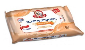 Sano e Bello Salviette Fiori d'Agrumi: Igiene Delicata per Pet