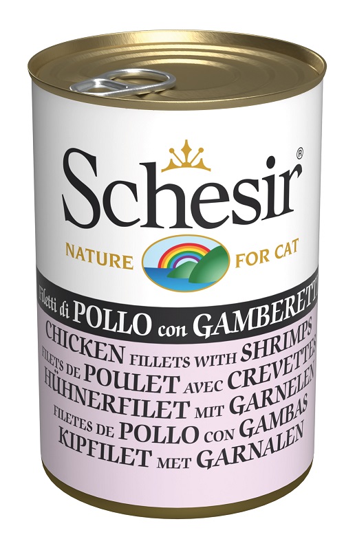 Schesir Gatto Jelly Pollo e Gamberetti 140g: Recensione
