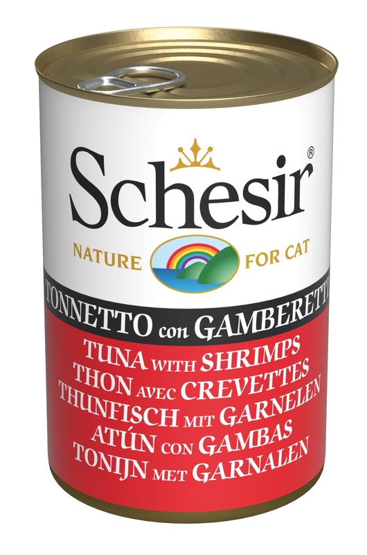 SCHESIR GATTO JELLY TONNETTO GAMBERETTI 140GR (lattina)