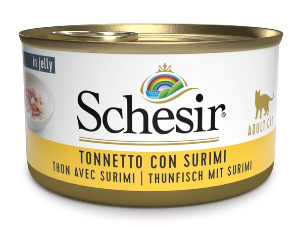 Schesir Tonnetto con Surimi: Umido Complementare per Gatti