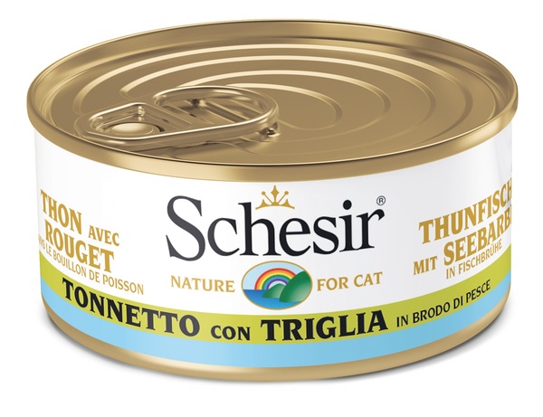 Schesir Gatto Brodo Di Cottura Tonnetto Triglia 70GR (Lattina)