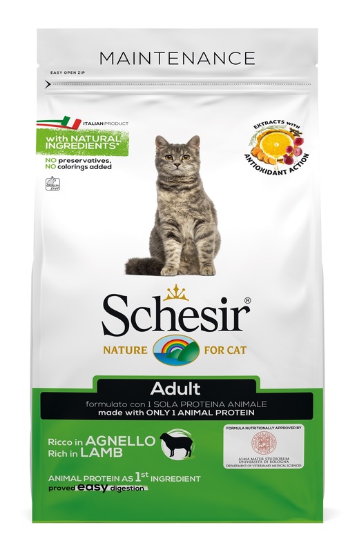 SCHESIR GATTO MAINTENANCE ADULT AGNELLO 400GR
