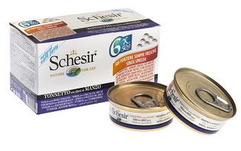 SCHESIR GATTO JELLY TONNO MANZO 6x50GR (lattina) MULTIPACK