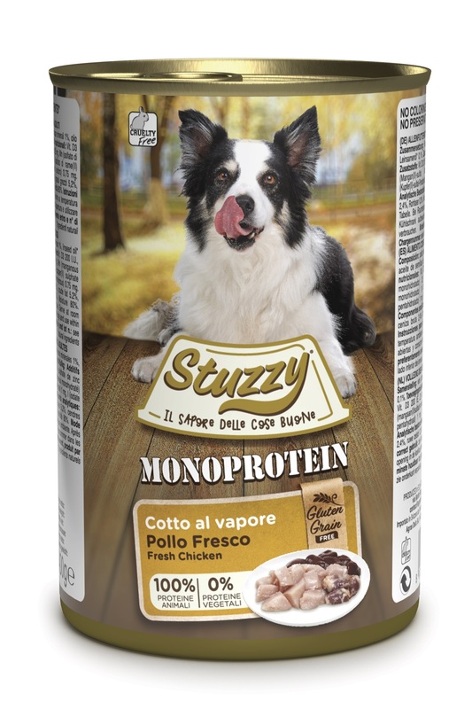 Stuzzy Cane Monoproteico Adult Pollo 400GR (Lattina)