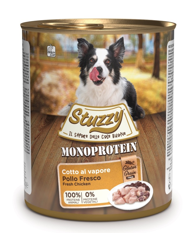 Stuzzy Cane Monoproteico Pollo 800GR (Lattina)