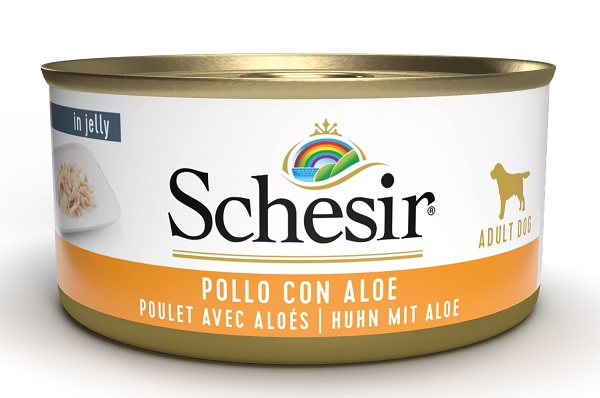 SCHESIR CANE JELLY POLLO ALOE 150GR (lattina)