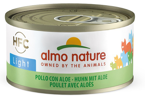 Almo Nature Gatto Hfc Light Pollo Aloe 70GR (Lattina)-image