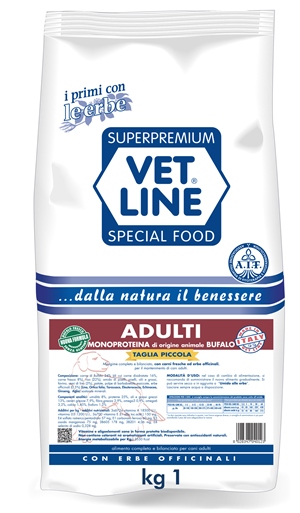 OLISTIKA VET LINE CANE MINI ADULT MONOPROTEICO BUFALO 1KG