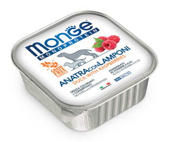 Monge Monoprotein Anatra e Lamponi: Recensione Umido per Cani