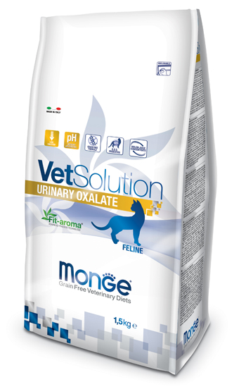 Monge VetSolution Urinary Oxalate: Supporto Urinario per Gatti