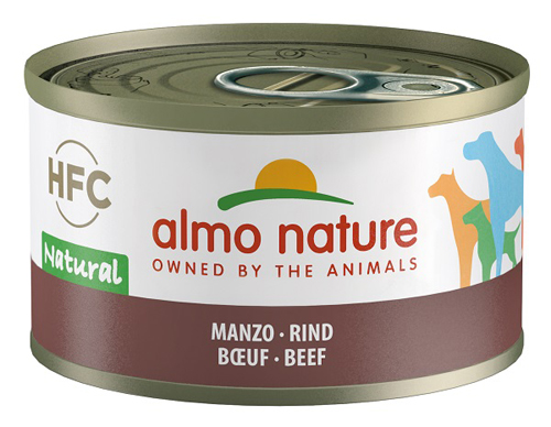 Almo Nature Cane Hfc Natural Manzo 95GR (Lattina)
