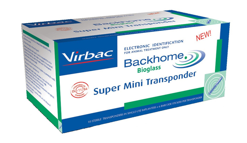 BackHome Super Mini Microchip 10pz Virbac | MyPawRank