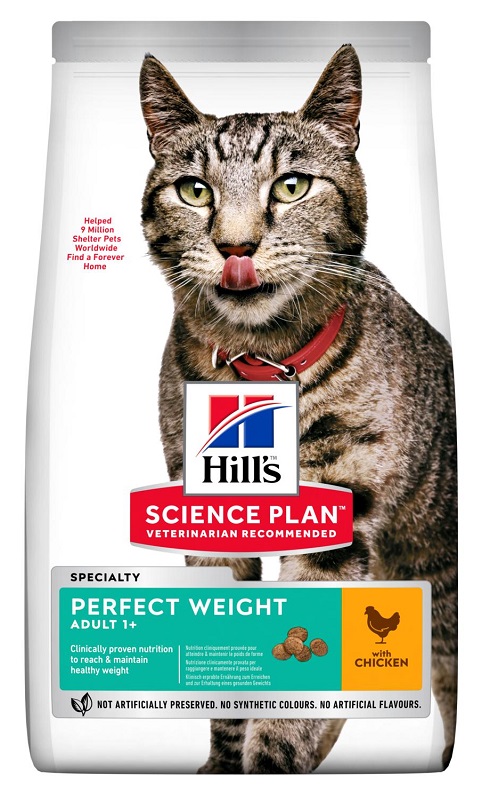 Hill's Science Plan Perfect Weight Gatto: Controllo Peso Efficace