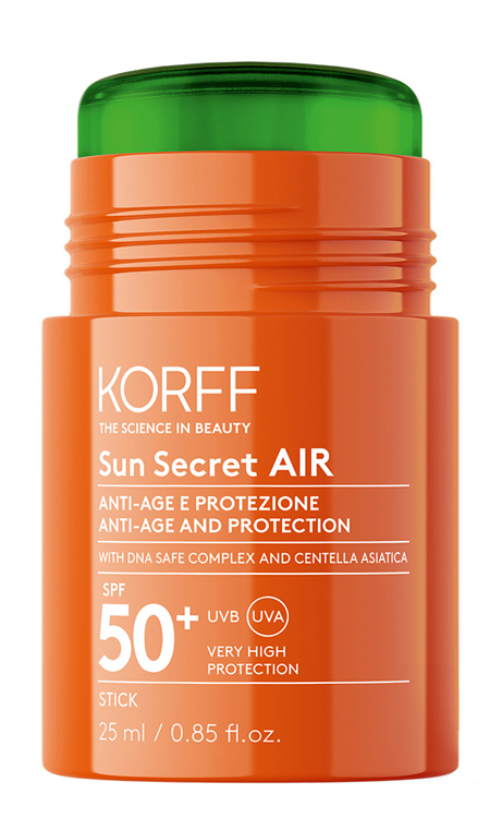 korff beauty sun secret spf50+ air stick 25ml