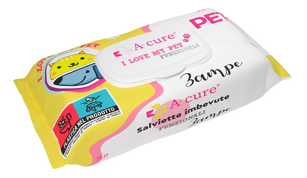 Salviette Igieniche Zampe A+cure: Pulizia Rapida e Profonda