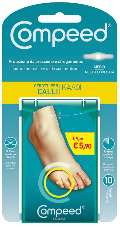 Compeed Calli Medio 10PZ Promo-image