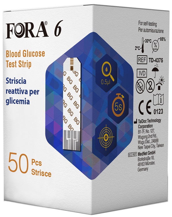 FORA6 Strisce Glicemia 50PZ-image