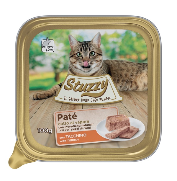 Stuzzy Gatto Tacchino 100GR (Vaschetta)