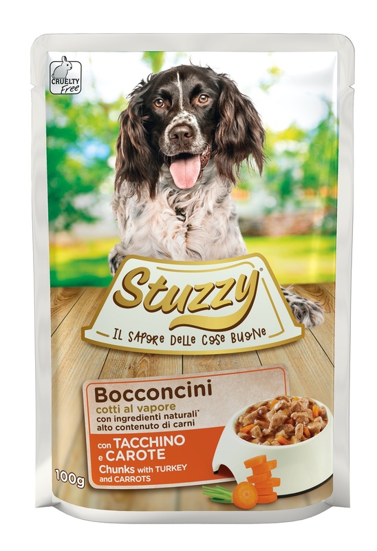 Stuzzy Cane Bocconcini Tacchino e Carote 100g | MyPawRank