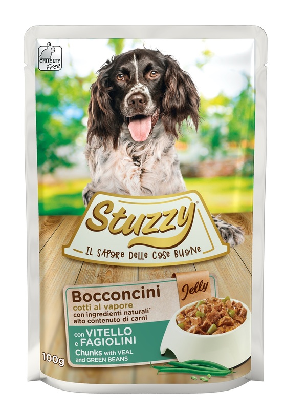 Stuzzy Bocconcini Vitello e Fagiolini 100g | MyPawRank
