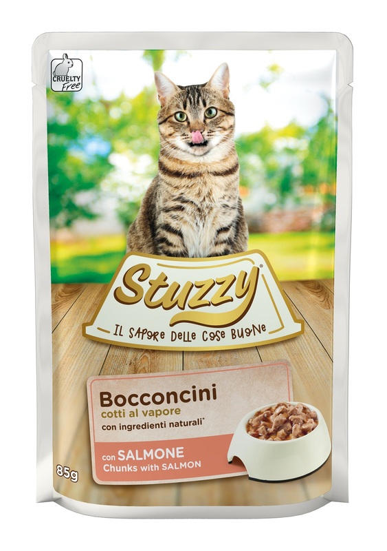 Stuzzy Gatto Bocconcini Salmone 85GR (Bustina)