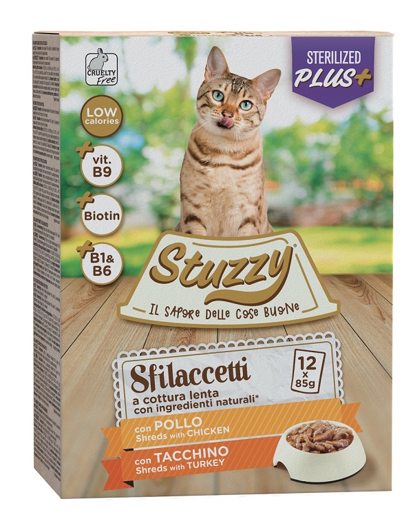 Stuzzy Sterilized Pollo e Tacchino: Recensione Umido Gatto
