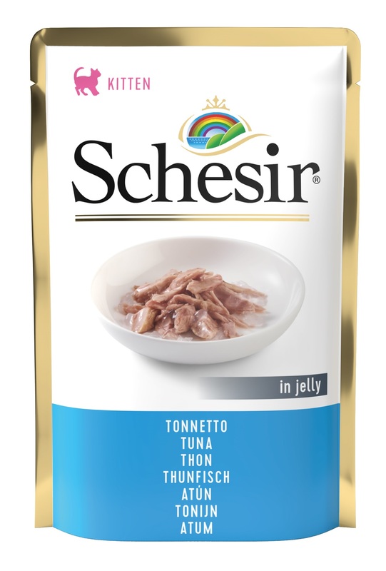 SCHESIR GATTO KITTEN JELLY TONNETTO 85GR (bustina)