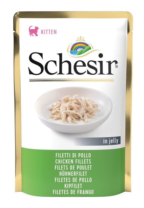 SCHESIR GATTO KITTEN POLLO 85GR (bustina)