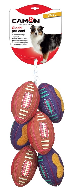 Camon Gioco Palla Rugby in Vinile per Cani | MyPawRank