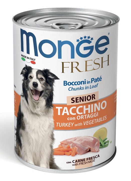 Monge Fresh Senior Tacchino 400g: Recensione e Prezzo