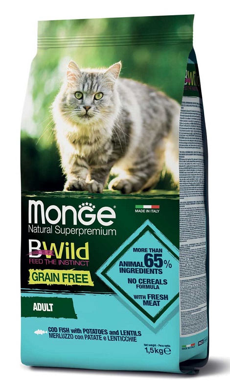 Monge BWild Grain Free Merluzzo 1,5kg | Recensione MyPawRank