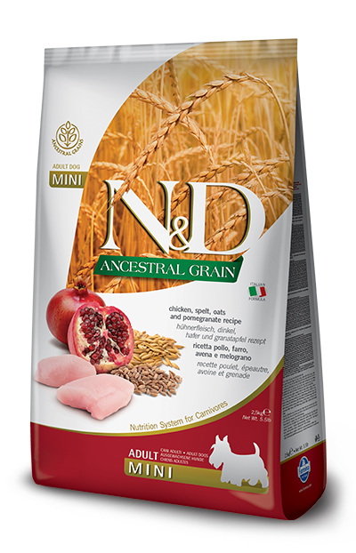 Farmina N&D Adult Mini Pollo e Melograno 800g | MyPawRank