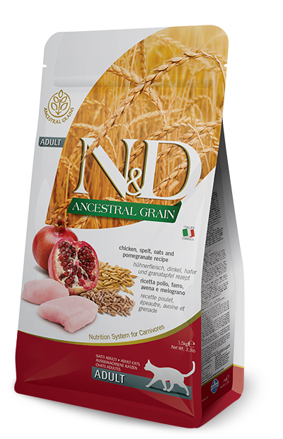 Farmina N&D Ancestral Gatto Pollo e Melograno: Recensione Tecnica