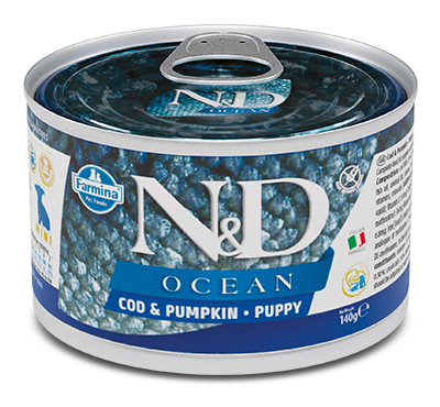 Farmina N&D Ocean Puppy Merluzzo e Zucca: Recensione Umido 140g