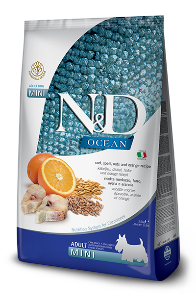 Farmina N&D Ocean Merluzzo Mini Adult 800g | MyPawRank