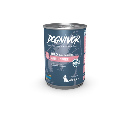NEXTMUNE DRN DOGNIVOR CANE SOLO MAIALE FARRO ZUCCA 400GR (lattina)