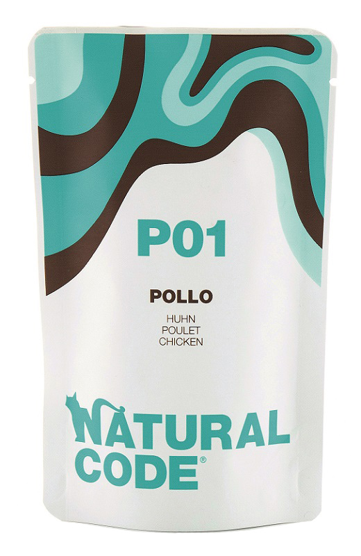 Natural Code Gatto P01 Pollo 70GR (Bustina)